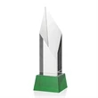 Vertex Award on Base - Green | https://www.bestnamebadges.com