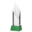 Vertex Award on Base - Green | https://www.bestnamebadges.com