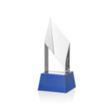 Vertex VividPrint™ Award on Base - Blue | https://www.bestnamebadges.com