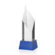 Vertex VividPrint™ Award on Base - Blue | https://www.bestnamebadges.com