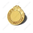 Custom Blank Gold Plated Award Metal | https://www.bestnamebadges.com