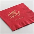 Beverage Napkin with Coined Edge | https://www.bestnamebadges.com