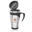 16 oz. Sporty Stainless Steel Thermal Insulated Travel Mugs | https://www.bestnamebadges.com