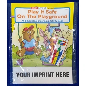 Play it Safe on the Playground Coloring Book Fun Pack