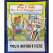 Play it Safe on the Playground Coloring Book Fun Pack | https://www.bestnamebadges.com