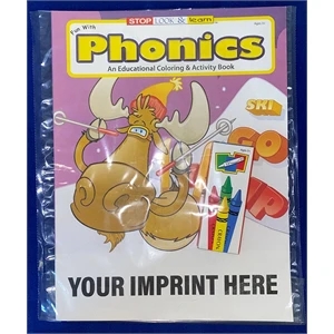 Fun with Phonics Coloring Book Fun-Pack