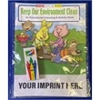 Keep our Environment Clean Coloring Book Fun Pack | https://www.bestnamebadges.com