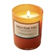 Scented Soy Wax Candle | https://www.bestnamebadges.com