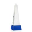 Master Obelisk on Base - Blue | https://www.bestnamebadges.com