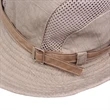 Cotton Embroidery Visor Mesh Bucket Hats | https://www.bestnamebadges.com