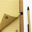 Eco-Friendly Natural Bamboo Cover Notebook With A Pen | https://www.bestnamebadges.com