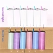 20 Oz Skinny Stainless Steel Uv Color Changing Tumbler | https://www.bestnamebadges.com