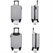 20In Carry On Luggage Suitcase | https://www.bestnamebadges.com