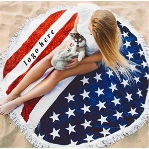 Round Beach Towel