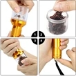 Zinc Alloy Tabacco Electric Metal Herb Crusher Grinder | https://www.bestnamebadges.com