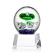 Aquarius Award on Robson Base - Clear | https://www.bestnamebadges.com