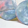 Washed Cotton Tie Dyed Baseball Caps | https://www.bestnamebadges.com