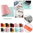 Dual Sided PU Leather Desk Mat Protector Non-Slip Mouse Pad | https://www.bestnamebadges.com
