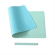 Dual Sided PU Leather Desk Mat Protector Non-Slip Mouse Pad | https://www.bestnamebadges.com