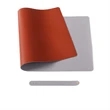 Dual Sided PU Leather Desk Mat Protector Non-Slip Mouse Pad | https://www.bestnamebadges.com