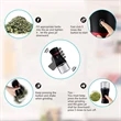 Usb Rechargeable Automatic Electric Herb Grinder | https://www.bestnamebadges.com