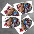 Oval Sticker | https://www.bestnamebadges.com