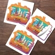 Kiss Cut Sticker | https://www.bestnamebadges.com