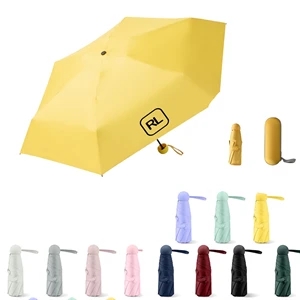 Mini Purse Umbrella With Case