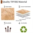 Tyvek Retro Lunch Sacks Bag | https://www.bestnamebadges.com