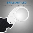 5X Pocket Magnifying Glass | https://www.bestnamebadges.com