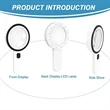 30X Magnifying Glass With Led Light | https://www.bestnamebadges.com
