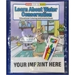 Learn About Water Conservation Coloring Book Fun Pack | https://www.bestnamebadges.com