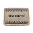 Linen Place Mats | https://www.bestnamebadges.com