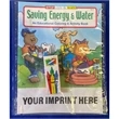 Saving Energy and Water Coloring and Activity Book Fun Pack | https://www.bestnamebadges.com