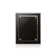 Caledon Plaque - Black/Gold | https://www.bestnamebadges.com