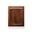 Caledon VividPrint™ Plaque - Walnut/Gold | https://www.bestnamebadges.com