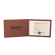 Leatherette Certificate Holder | https://www.bestnamebadges.com