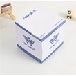 Sticky note cube | https://www.bestnamebadges.com