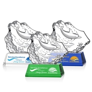 Ottavia 2 Dolphins VividPrint™ Award | https://www.bestnamebadges.com