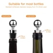 Stainless Steel Bottle Stoppers | https://www.bestnamebadges.com