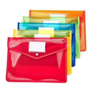 Clear Plastic Document Folder
