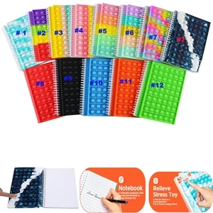 A5 Silicone Bubbles Notebook