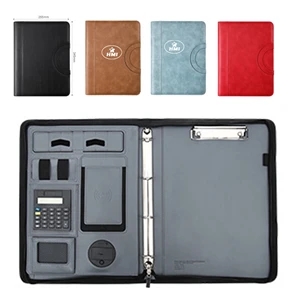 Padfolio With 8000Mah Wireless Charger