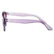 UV Protection Clear Frame Round Sunglasses | https://www.bestnamebadges.com