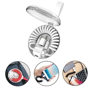 Spring Phone Charger Cable