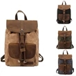 Waterproof Outdoor Canvas Backpack | https://www.bestnamebadges.com