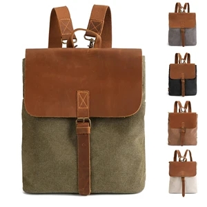 Canvas One Shoulder Crossbody Backpack