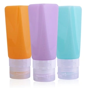 90Ml Shampoo Tube Leak Cosmetic Silicone Bottle