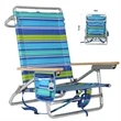 Custom Camping Low Beach Chair | https://www.bestnamebadges.com