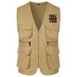 Outdoor Multi-Pockets Vest | https://www.bestnamebadges.com